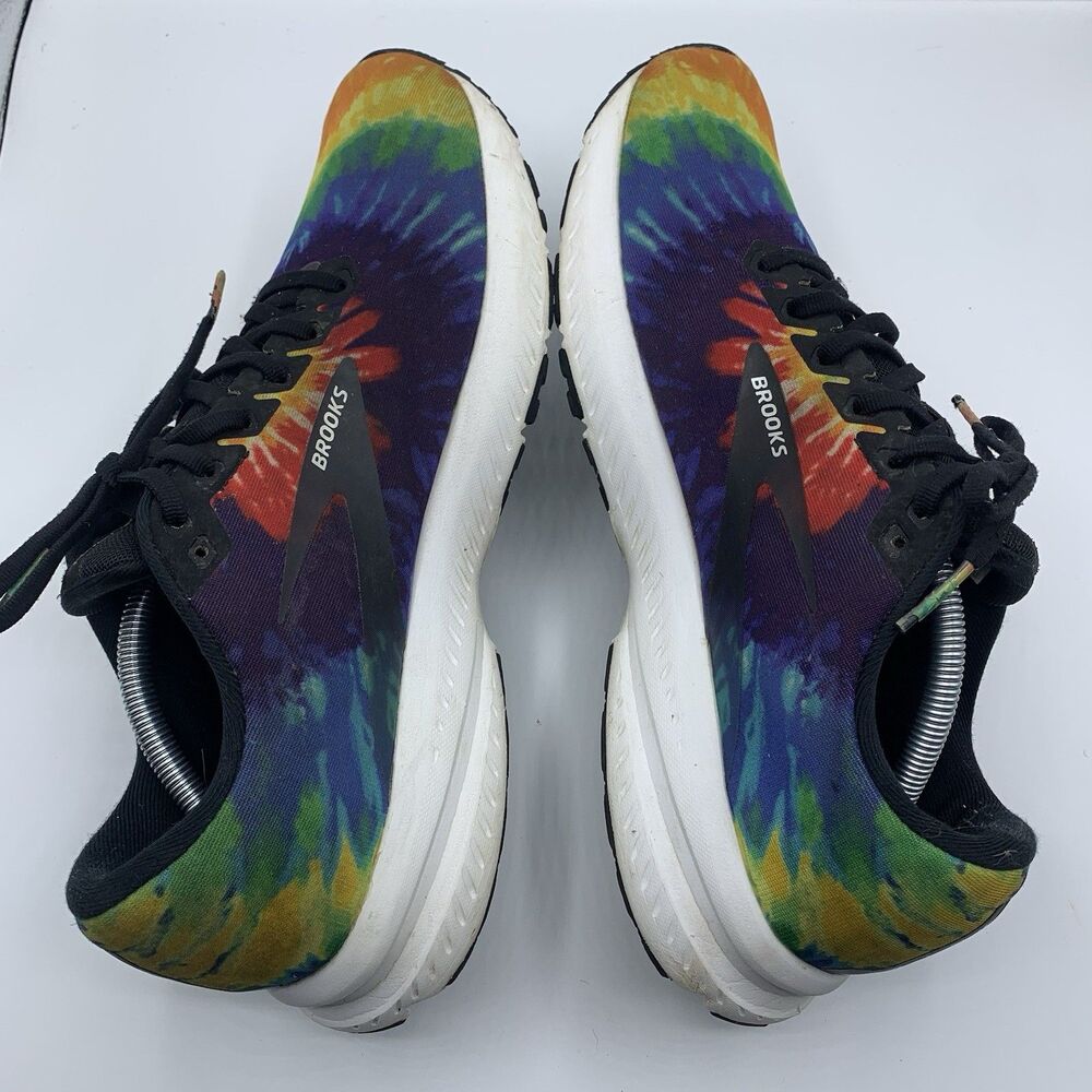 Brooks Launch 7 Tie Dye Men's Running Shoes Size 12 Rock N Roll Marathon - Picture 4 of 8